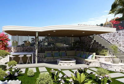 Fethiye Faralya’da Özel Havuzlu Manzaralı Lüks Villa 2