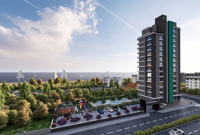 Apartamentos Con Vistas Y Cerca De La Playa En Mersin 1