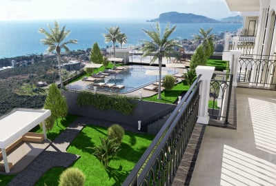 Appartementen Op 700 Meter Van De Zee In Alanya Kestel 1