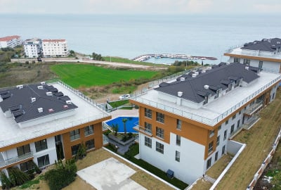 آپارتمانهای پانوراما با منظره دریا در یالووا چنارجیک 1