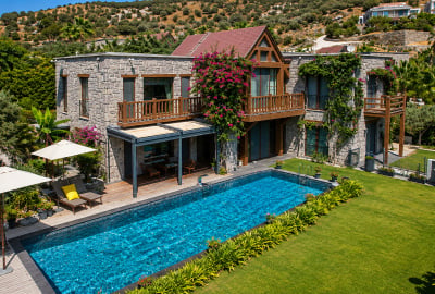 Steinhaus Mit Meerblick In Bodrum Gümüşlük 1