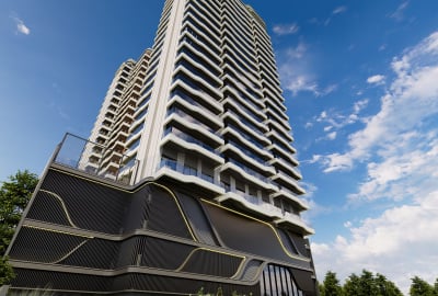 Dubailand’de İklim Kontrollü Gömme Balkona Sahip Modern Daireler 1