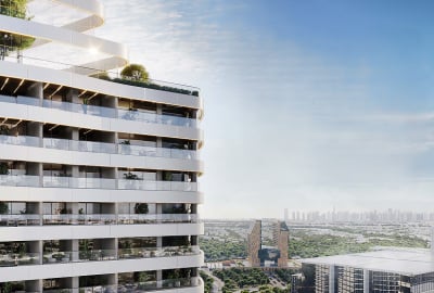 奇迹之城猎鹰 (falcon City Of Wonders) 的优质公寓，布局宽敞 1