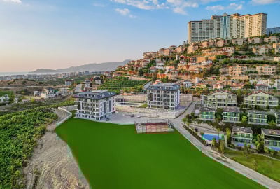 Lägenheter Med Havs- Och Stadsutsikt I Kargıcak Alanya 2