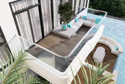 Apartamentos De Inversión Con Piscina Compartida En Dubai 1