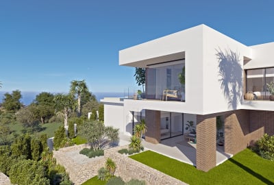 Elegant Sea View Villa with Private Pool in Alicante Cumbre Del Sol 1