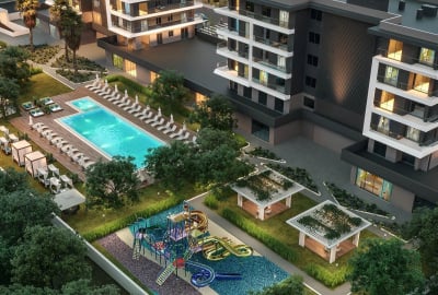 Apartamentos En Antalya Con Piscina Y Aparcamiento 1