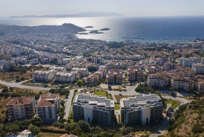 库萨达斯（kuşadası）海景公寓宽敞，带泳池 1