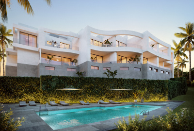 Eco-vriendelijke Zeezicht Huizen In De Populaire Wijk Mijas 3