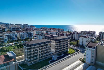 Ready to Move in Flats Near the Coast in Kestel Alanya 1