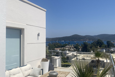 Furnished Apartment with Cove View in Bodrum Türkbükü 1