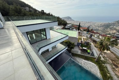 Gotowa Do Zamieszkania Willa Z Widokiem Na Morze W Alanyi Antalya 1