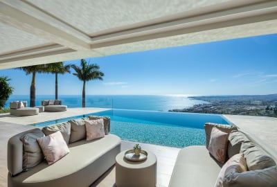 Villa Avec Vue Sur La Mer Et Installations De Bien-être À Benalmádena 1