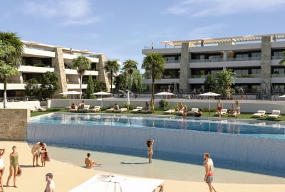 Monforte Del Cid'de Havuzlu ve Yeşil Alanlı Modern Daireler 3