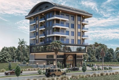 Duplex Apartment 200 Meters From the Beach in Mahmutlar Alanya 1