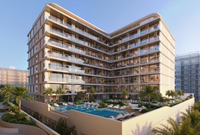 Dubai Al Satwa Jumeirah Garden City'de Eşyalı Daireler 1