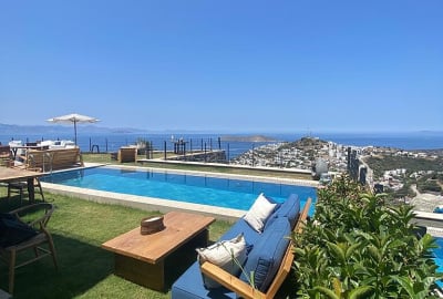 Wille Z Widokiem Na Morze I Systemem Inteligentnego Domu W Bodrum 3