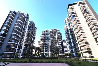 Lägenheter I Komplex Med Vattenpark I Mersin Tece 2