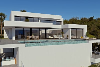 Detached Sea View Villa in Alicante, Cumbre Del Sol 1