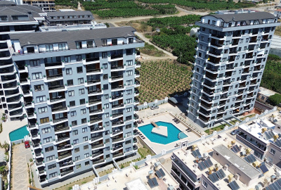 Wohnungen In Einem 2-block-komplex 600 M Vom Meer Entfernt In Alanya 1