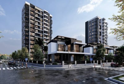 2-bedroom New Apartments in Mezitli Mersin 1