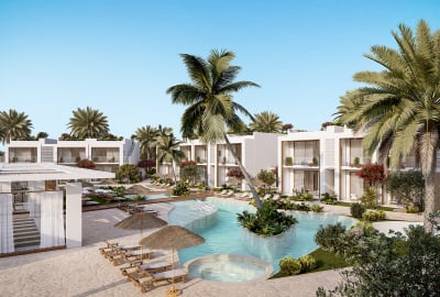 Kuzey Kıbrıs Girne'de Modern Site İçerisinde Satılık Daireler 1