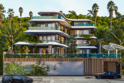 Villa Con Sistema De Hogar Inteligente En Alanya Kargıcak 1