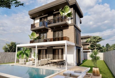 Vrijstaande Villa's Met Zwembad Dichtbij Strand In Fethiye Çiftlik 1