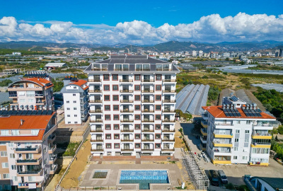 Sea and City-view Apartments in a Complex in Antalya Alanya 1