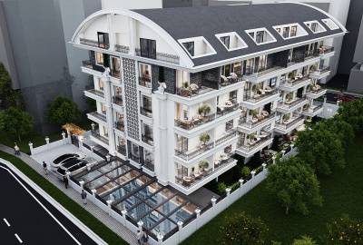 Apartments for Sale in Alanya, 200m to Cleopatra Beach 1