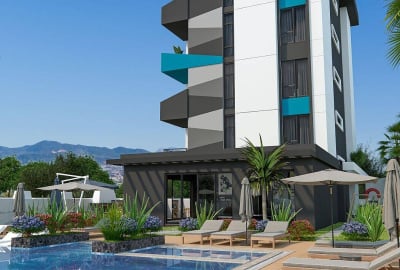 Eleganta Havsutsikt Lägenheter I Centralt Läge I Avsallar Alanya 2