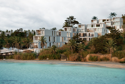 Luxury Seafront Apartments in a Complex in Bodrum Muğla 1