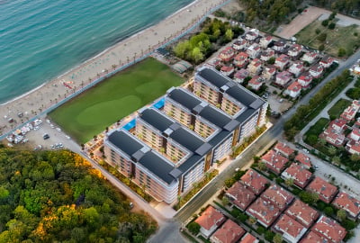 Beachfront Apartments with an Indoor Pool in Kuşadası Aydın 1