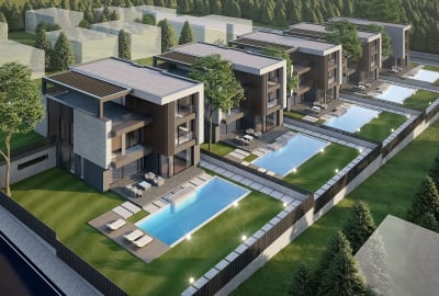 Villas En Un Complejo Con Amplio Jardín Privado En Ankara, İncek 2