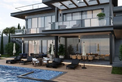 Detached Sea-view Villa with Private Pool in Girne North Cyprus 1