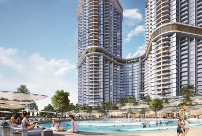 Luxurious Apartments with City View in Dubai Hartland Ll 3