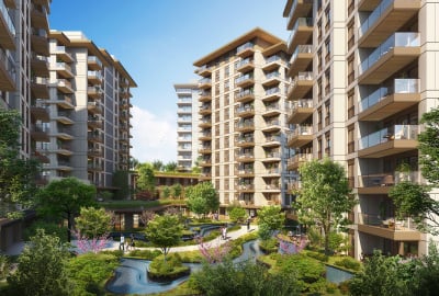 İstanbul Şişli'de Nitelikli Konut Projesinde Gayrimenkuller 1