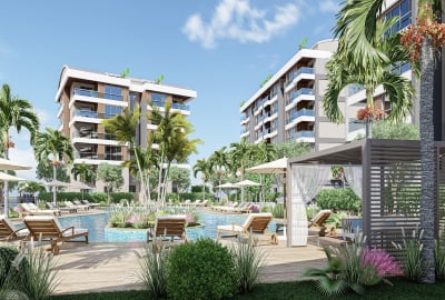 Appartements Dans Une Résidence Avec Piscine À Kepez, Antalya 1