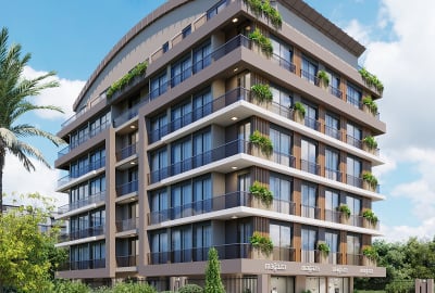 Apartments for Sale in Muratpaşa Antalya Near Tram Stop 1