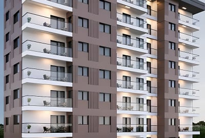 Новые квартиры на главной улице в Байраклы, Измир 2