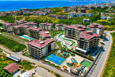 Wohnungen Mit 5-sterne-hotelkonzept In Alanya Kestel 1