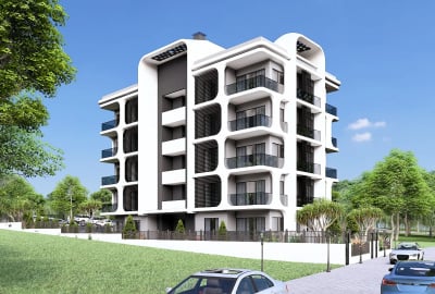 New Apartments for Sale Suitable for Investment in Mersin 1