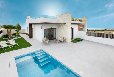 Semi-detached Villas with Private Pools Near Golf Course in Orihuela 1
