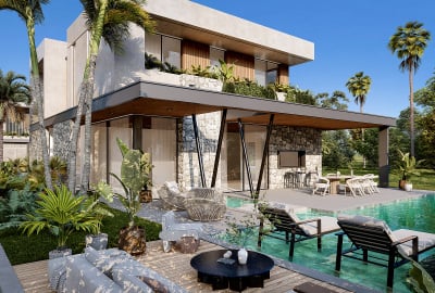 Detached Villas with Private Pools in North Cyprus Bellapais 1