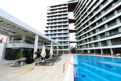 شقة مفروشة بإطلالة بحرية للبيع في بانوراما لونغ بيتش 1