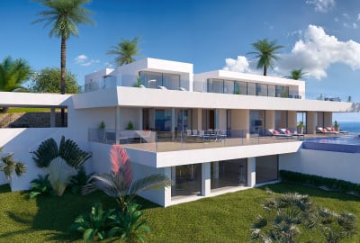 Villa Panoramique Avec Piscine Et Vue Sur Mer À Alicante, Espagne 1