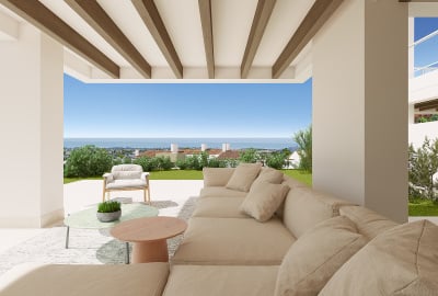 Apartamentos Con Vistas Panorámicas Y Terrazas Grandes En Benahavis 3