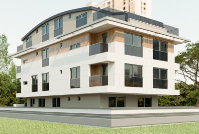 2-bedroom Apartments with Community Pool in Antalya Güzeloba 1