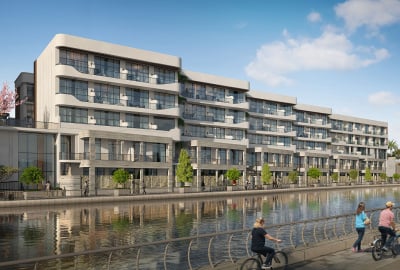 Waterfront Townhouses Near the Mall and Beaches in Khalifa City 1