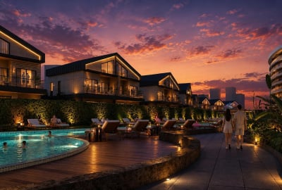 Maisons Avec Piscine Dans Une Résience À Antalya, En Turquie 1